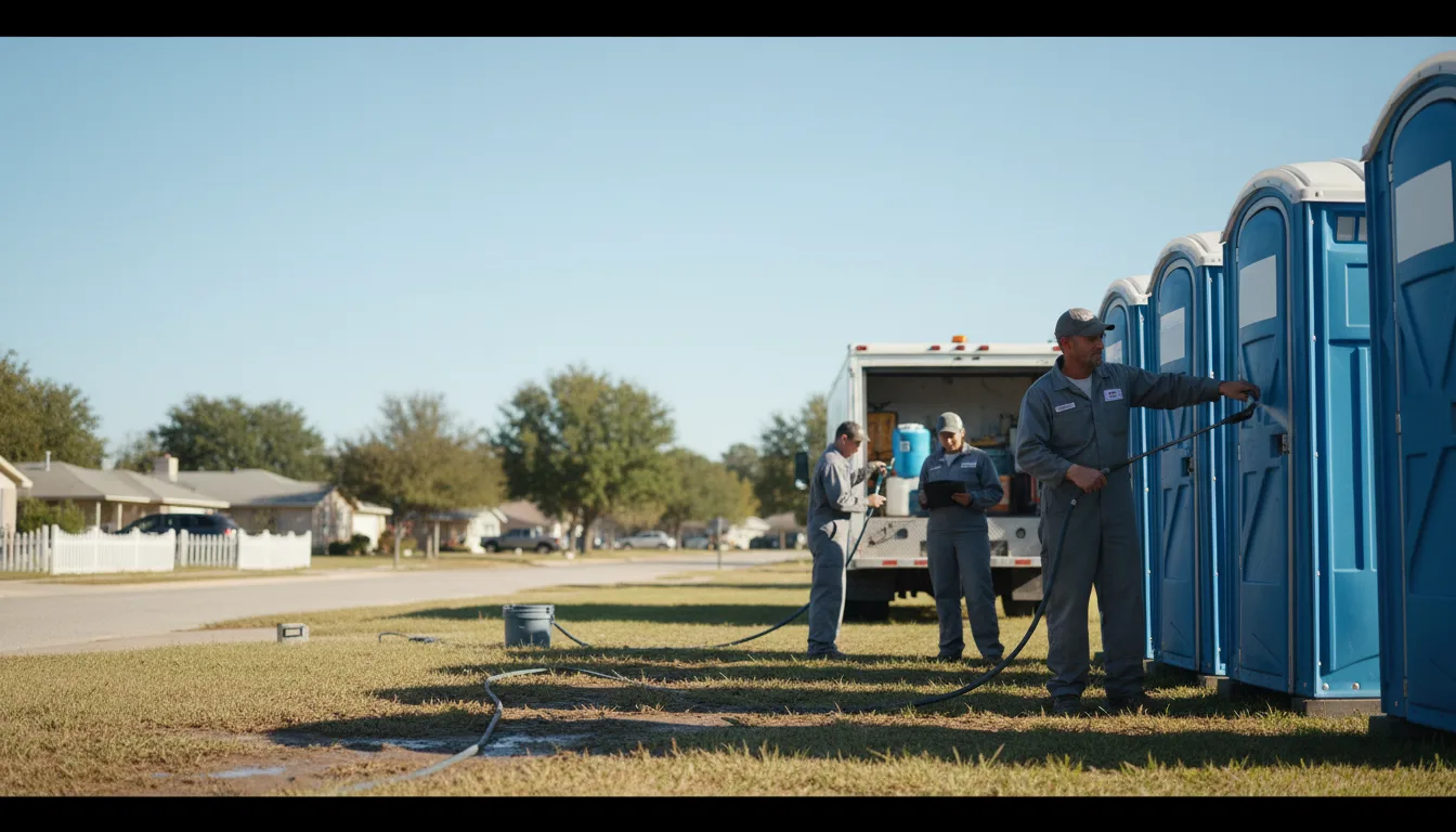 Long-Term Portable Toilet Rental in Berea, SC near me